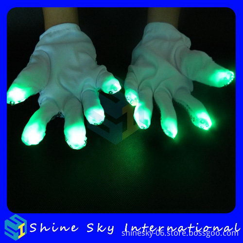 Alibaba China Best-Selling Stripe Flashing Gloves For The Young